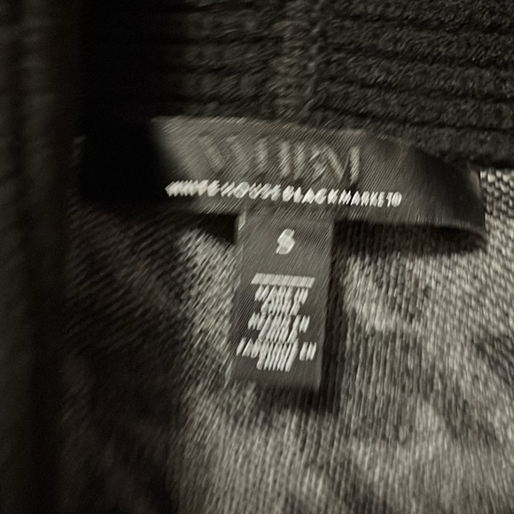 White House Black Market Black and Gray Vest - Picture 2 of 3